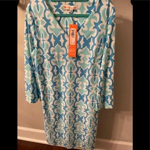 NWT Jude Connolly Lexi Geo Fleur - Seafoam